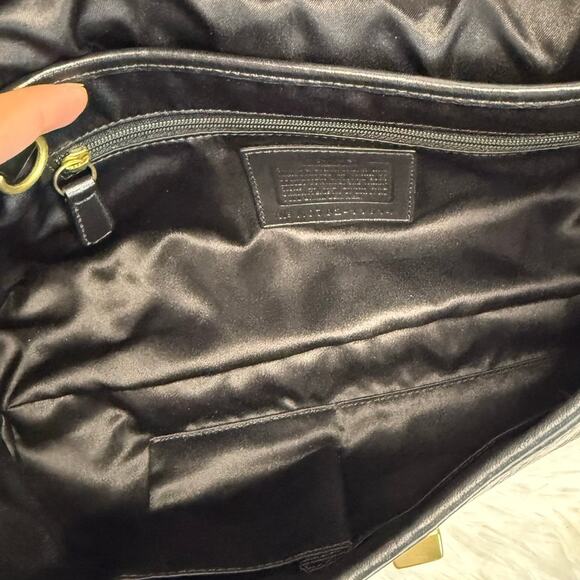 y2k COACH 11614 Ergo Flap Turnlock Shoulder Bag - Picture 11 of 13